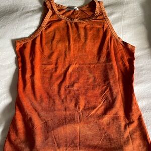 2 Cotton Citizen Burnt Orange Tank Top